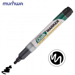 Маркер меловой MunHwa, CM-01, чёрный, 3мм Маркер меловой MunHwa, CM-01, чёрный, 3мм - фото 2