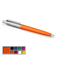 Ручка шариковая Parker "Jotter Orange CT" синяя, 1,0мм, кнопочн., пластик. корпус, блистер Ручка шариковая Parker "Jotter Orange CT" синяя, 1,0мм, кнопочн., пластик. корпус, блистер - фото 2