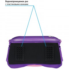 Ранец Berlingo Expert Max "Kittens lilac" 37*28*16см, 2 отделения, анатомическая спинка, дождевик в комплекте - фото 7
