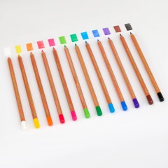 Пастельные карандаши Koh-I-Noor "Gioconda", 12цв., метал. пенал - фото 9