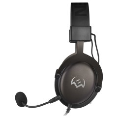 Наушники с микрофоном Sven AP-G999MV (с регулятором громкости), 2,2м, съемный микрофон, серый - фото 3
