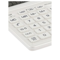 Калькулятор настольный Eleven SDC-444X-WH, 12 разрядов, двойное питание, 155*204*33мм, белый Калькулятор настольный Eleven SDC-444X-WH, 12 разрядов, двойное питание, 155*204*33мм, белый - фото 6