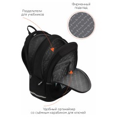 Рюкзак F?rst F-Cute "Angry" 37*29*17см, 3 отделения, 2 кармана, анатомическая спинка Рюкзак F?rst F-Cute "Angry" 37*29*17см, 3 отделения, 2 кармана, анатомическая спинка - фото 6
