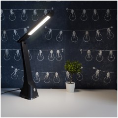 Светильник настольный на подставке СТАРТ CT212, 6Вт, LED, сенс. упр., черный Светильник настольный на подставке СТАРТ CT212, 6Вт, LED, сенс. упр., черный - фото 8