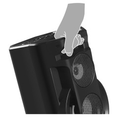 Колонка портативная Sven PS-680, 65W, Bluetooth, FM, USB, microSD, LED-дисплей, пульт, караоке, подсветка, черный Колонка портативная Sven PS-680, 65W, Bluetooth, FM, USB, microSD, LED-дисплей, пульт, караоке, подсветка, черный - фото 8
