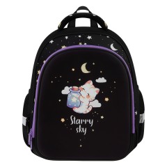 Ранец ArtSpace School Friend Light "Stary Sky" 35*29*12см, 2 отделения, 2 кармана, анатомическая спинка Ранец ArtSpace School Friend Light "Stary Sky" 35*29*12см, 2 отделения, 2 кармана, анатомическая спинка - фото 2