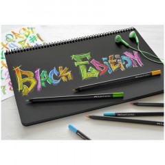 Карандаши цветные Faber-Castell "Black Edition", 12цв., трехгран., черное дерево, заточен., картон. Карандаши цветные Faber-Castell "Black Edition", 12цв., трехгран., черное дерево, заточен., картон. - фото 6