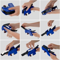 Этикет-пистолет OfficeSpace однострочный, волнистая лента, 8 символов, 22*12мм - фото 7