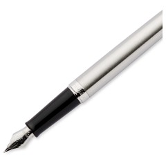 Ручка перьевая Waterman "Hemisphere Stainless Steel PT" синяя, 0,8мм, подарочная упаковка Ручка перьевая Waterman "Hemisphere Stainless Steel PT" синяя, 0,8мм, подарочная упаковка - фото 4