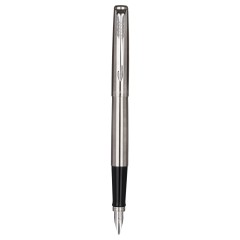 Набор Parker "Jotter Stainless Steel CT": ручка шариковая 1,0мм синяя и ручка перьевая 1,0мм синяя, подарочная упаковка Набор Parker "Jotter Stainless Steel CT": ручка шариковая 1,0мм синяя и ручка перьевая 1,0мм синяя, подарочная упаковка - фото 6