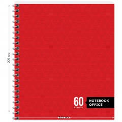 Тетрадь 60л., А5, клетка на гребне ArtSpace "Моноколор. Офис" - фото 3