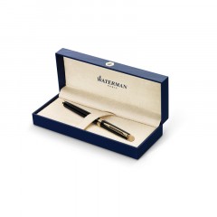 Ручка перьевая Waterman "Hemisphere Mars Black GT" синяя, 0,8мм, подарочная упаковка Ручка перьевая Waterman "Hemisphere Mars Black GT" синяя, 0,8мм, подарочная упаковка - фото 2