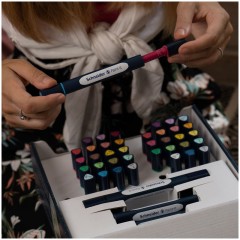 Набор двухсторонних маркеров-кистей Schneider "Twinmarker Paint-It" 52 предмета, на водной основе, кисть/пулевидный Набор двухсторонних маркеров-кистей Schneider "Twinmarker Paint-It" 52 предмета, на водной основе, кисть/пулевидный - фото 4