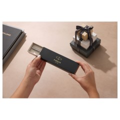 Ручка шариковая PARKER "Jotter Core Chelsea Orange CT", корпус оранжевый, детали хром, синяя, 1953189 Ручка шариковая PARKER "Jotter Core Chelsea Orange CT", корпус оранжевый, детали хром, синяя, 1953189 - фото 3