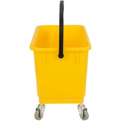 Ведро-тележка для мытья окон и уборки OfficeClean Professional, 24л., отжим для окномоек и PVA швабр, на колесах Ведро-тележка для мытья окон и уборки OfficeClean Professional, 24л., отжим для окномоек и PVA швабр, на колесах - фото 5