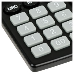 Калькулятор настольный Eleven SDC-810NR, 10 разрядов, двойное питание, 127*105*21мм, черный Калькулятор настольный Eleven SDC-810NR, 10 разрядов, двойное питание, 127*105*21мм, черный - фото 3