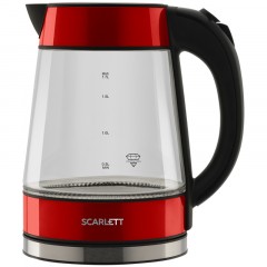 Чайник электрический Scarlett SC-EK27G79, 1,7л, 2200Вт, с подсветкой, стекло/пластик Чайник электрический Scarlett SC-EK27G79, 1,7л, 2200Вт, с подсветкой, стекло/пластик - фото 6