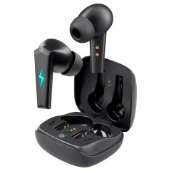 Наушники с микрофоном беспроводные Defender CyberDots 280, Bluetooth, разъем Type-C, черный