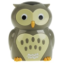 Точилка электрическая детская Мульти-Пульти "Сова" 1 отверстие, с контейнером, картон. упаковка - фото 2