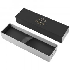 Ручка перьевая Parker "IM Essential Muted Black CT" синяя, 0,8мм, подарочная упаковка Ручка перьевая Parker "IM Essential Muted Black CT" синяя, 0,8мм, подарочная упаковка - фото 2