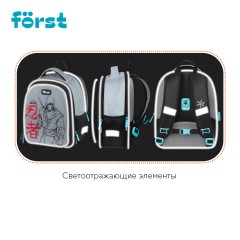 Рюкзак F?rst F-Cloud "Invisible Ninja" 37*28,5*16,5см, 3 отделения, 3 кармана, анатомическая спинка Рюкзак F?rst F-Cloud "Invisible Ninja" 37*28,5*16,5см, 3 отделения, 3 кармана, анатомическая спинка - фото 8