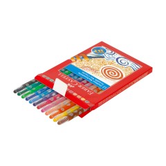 Карандаши восковые Faber-Castell, 12цв., выкручивающийся стержень, картон. упаковка, европодвес Карандаши восковые Faber-Castell, 12цв., выкручивающийся стержень, картон. упаковка, европодвес - фото 3