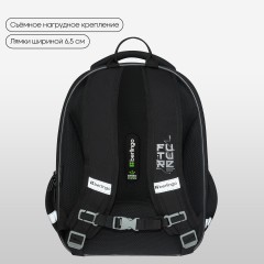Ранец Berlingo Expert Mini "Cyberpunk" 36*27*14см, 2 отделения, 2 кармана, анатомическая спинка - фото 3