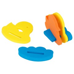 Игрушка-конструктор для купания ТРИ СОВЫ "Уточки", EVA, 12 элементов, 2 игрушки - фото 3