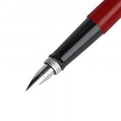 Ручка перьевая Parker "Jotter Originals Red Chrome CT" синяя, 0,8мм, подарочная упаковка Ручка перьевая Parker "Jotter Originals Red Chrome CT" синяя, 0,8мм, подарочная упаковка - фото 4