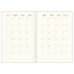 Ежедневник датированный 2026г., А5, 176л., твердый переплет, кожзам, BG "Python. Sangria", винный, цветной срез, с резинкой, карман - фото 5