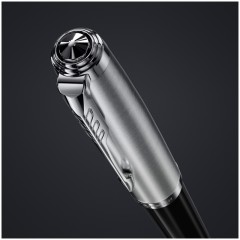 Ручка шариковая Parker "51 Black CT" черная, 1,0мм, поворот., подарочная упаковка - фото 2
