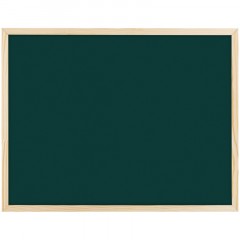 Доска магнитно-меловая OfficeSpace, 45*60см, деревянная рамка