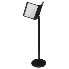 Демосистема напольная OfficeSpace с 10 черными панелями - фото 2