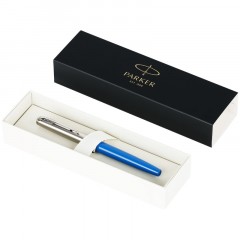 Ручка перьевая Parker "Jotter Originals Blue Chrom CT" синяя, 0,8мм, подарочная упаковка Ручка перьевая Parker "Jotter Originals Blue Chrom CT" синяя, 0,8мм, подарочная упаковка - фото 5