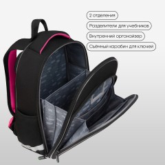 Ранец Berlingo Expert Plus "Candy Princess" 38*29*15см, 2 отделения, 2 кармана, анатомическая спинка Ранец Berlingo Expert Plus "Candy Princess" 38*29*15см, 2 отделения, 2 кармана, анатомическая спинка - фото 5