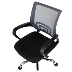 Кресло оператора Helmi HL-M95 R (695) "Airy", СН, спинка сетка серая/сиденье ткань TW черная, пиастра - фото 5