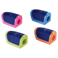 Точилка пластиковая Berlingo "Blitz" 1 отверстие, ассорти, дисплей - фото 2