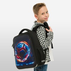 Ранец Berlingo Expert "Cyber Football" 37*28*16см, 2 отделения, 2 кармана, анатомическая спинка Ранец Berlingo Expert "Cyber Football" 37*28*16см, 2 отделения, 2 кармана, анатомическая спинка - фото 10