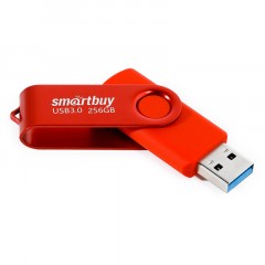 Память Smart Buy "Twist" 256GB, USB 3.0 Flash Drive, красный Память Smart Buy "Twist" 256GB, USB 3.0 Flash Drive, красный - фото 4