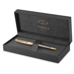 Ручка шариковая Parker "Sonnet ARROW GT" черная, 1,0мм, кнопочн., подарочная упаковка Ручка шариковая Parker "Sonnet ARROW GT" черная, 1,0мм, кнопочн., подарочная упаковка - фото 4