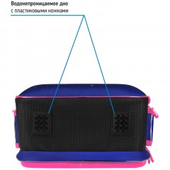 Ранец Berlingo Expert Mini "Moon dance" 36*27*14см, 2 отделения, 2 кармана, анатомическая спинка, мешок для обуви - фото 7
