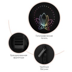 Рюкзак F?rst F-Spiritual "Lotus" 40,5*29*15,5см, 2 отделения, 5 карманов, уплотненная спинка Рюкзак F?rst F-Spiritual "Lotus" 40,5*29*15,5см, 2 отделения, 5 карманов, уплотненная спинка - фото 8