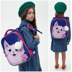 Ранец Berlingo Expert "Scary cat" 37*28*16см, 2 отделения, 2 кармана, анатомическая спинка - фото 10