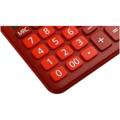 Калькулятор настольный Eleven CDC-110-RD, 12 разрядов, двойное питание, 125*160*28мм, красный Калькулятор настольный Eleven CDC-110-RD, 12 разрядов, двойное питание, 125*160*28мм, красный - фото 5