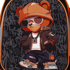 Ранец ArtSpace School Friend Light "Bear" 35*29*12см, 2 отделения, 2 кармана, анатомическая спинка - фото 9