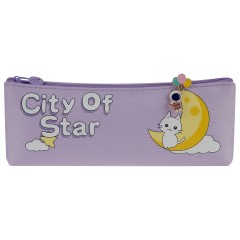Пенал мягкий 205*75*30 MESHU "City Star", полиэстер, ПВХ - фото 2