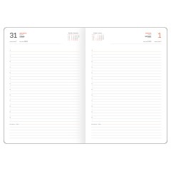 Ежедневник датированный 2026г., А4, 176л., твердый переплет, кожзам, BG "Winner. Bright blue", синий - фото 6