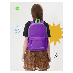 Рюкзак Berlingo "Regular purple", 40*27*16см, 1 отделение, 3 кармана, уплотненная спинка Рюкзак Berlingo "Regular purple", 40*27*16см, 1 отделение, 3 кармана, уплотненная спинка - фото 9