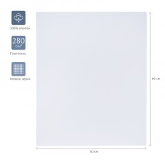 Холст на подрамнике Гамма "Студия", 50*60см, 100% хлопок, 280г/м2, мелкое зерно - фото 2