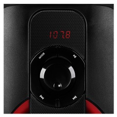 Колонки Sven MS-304, 2*10W+Subwoofer 20W, деревянный корпус, Bluetooth, FM, LED-дисплей, пульт, USB, SD, черный - фото 5
